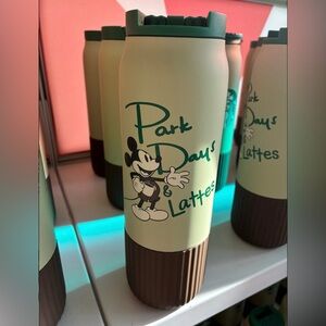 Disney Starbucks park days and lattes tumbler WDW 2026